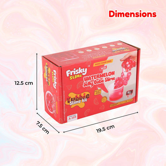 DIY Watermelon Jelly Cube Slime Kit