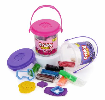 Frisky Dough in Bucket * 4 Bucket Set