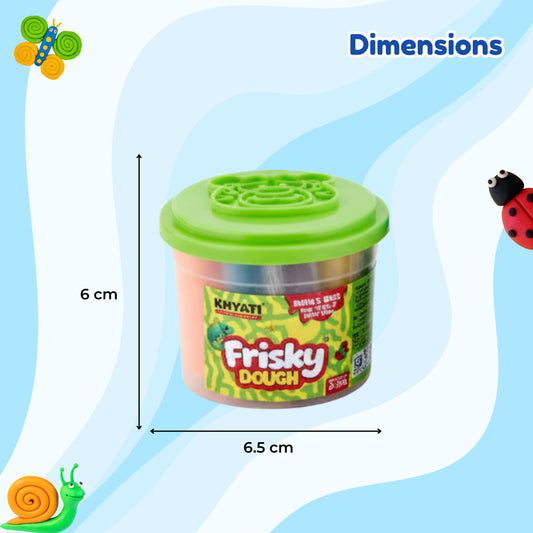 Frisky Dough in Container * 6 Container Set