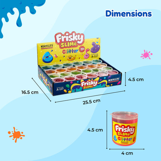 Frisky Glitter Slime