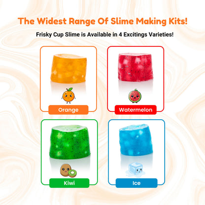 DIY Orange Jelly Cube Slime Kit