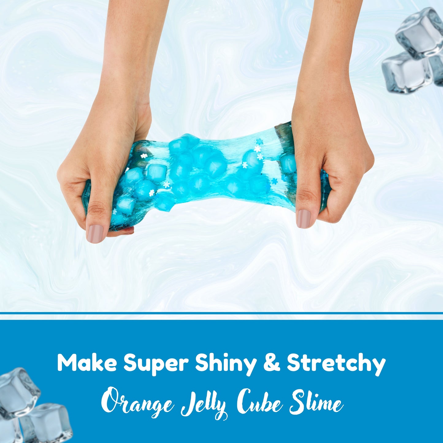 DIY Ice Pop Jelly Cube Slime Kit