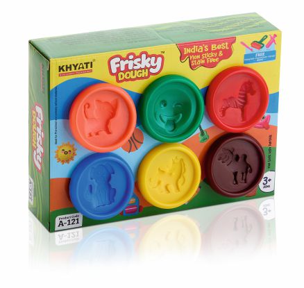 Frisky Dough Dark Colours