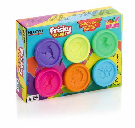 Frisky Dough Bright Colours