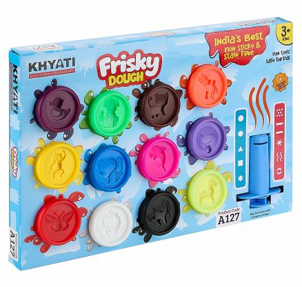 Frisky Dough 12 Colours Set