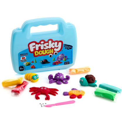 Frisky Dough in Suitcase with Googly Eyes * 2 Nos Set