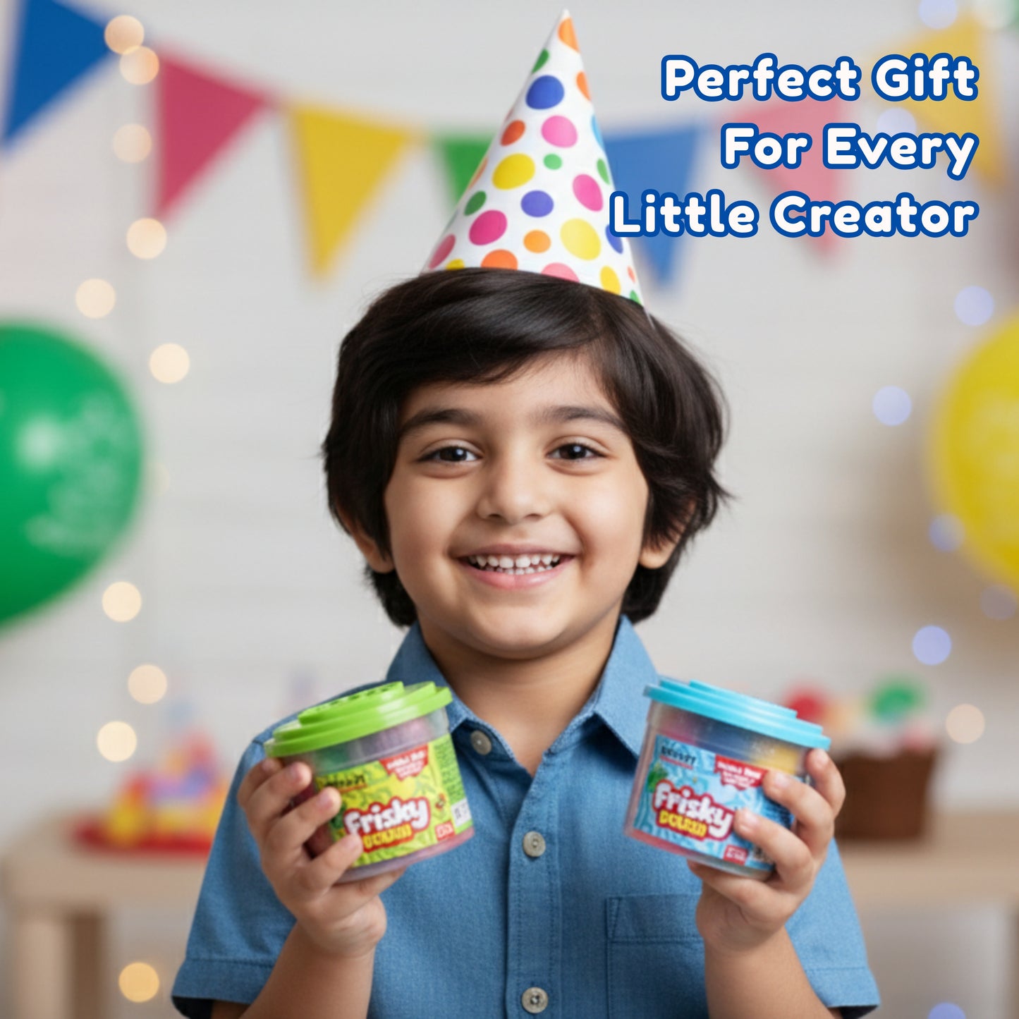 Frisky Dough in Container * 6 Container Set