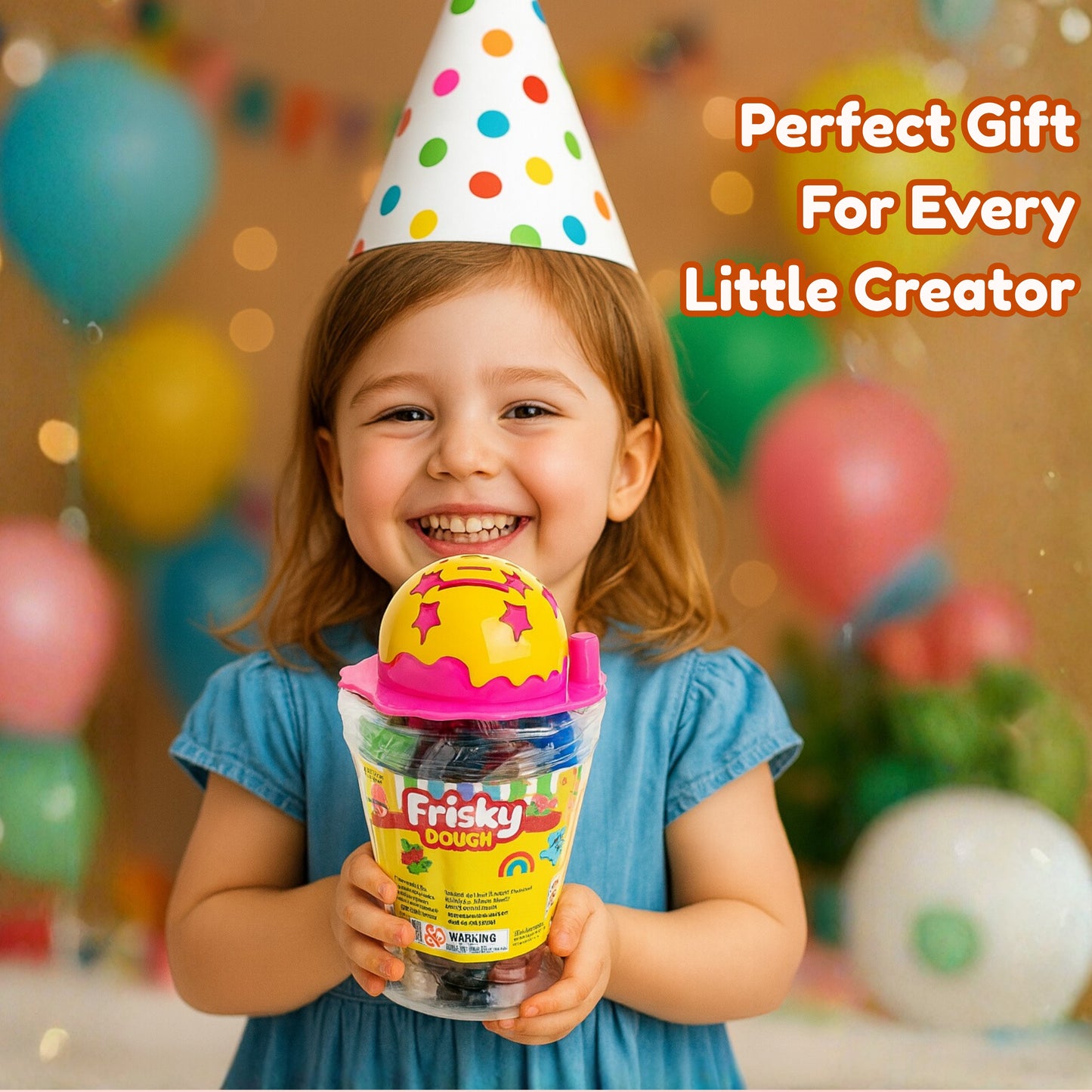 Frisky Dough in Icecream Cone Coin Collector * 3 Nos Set