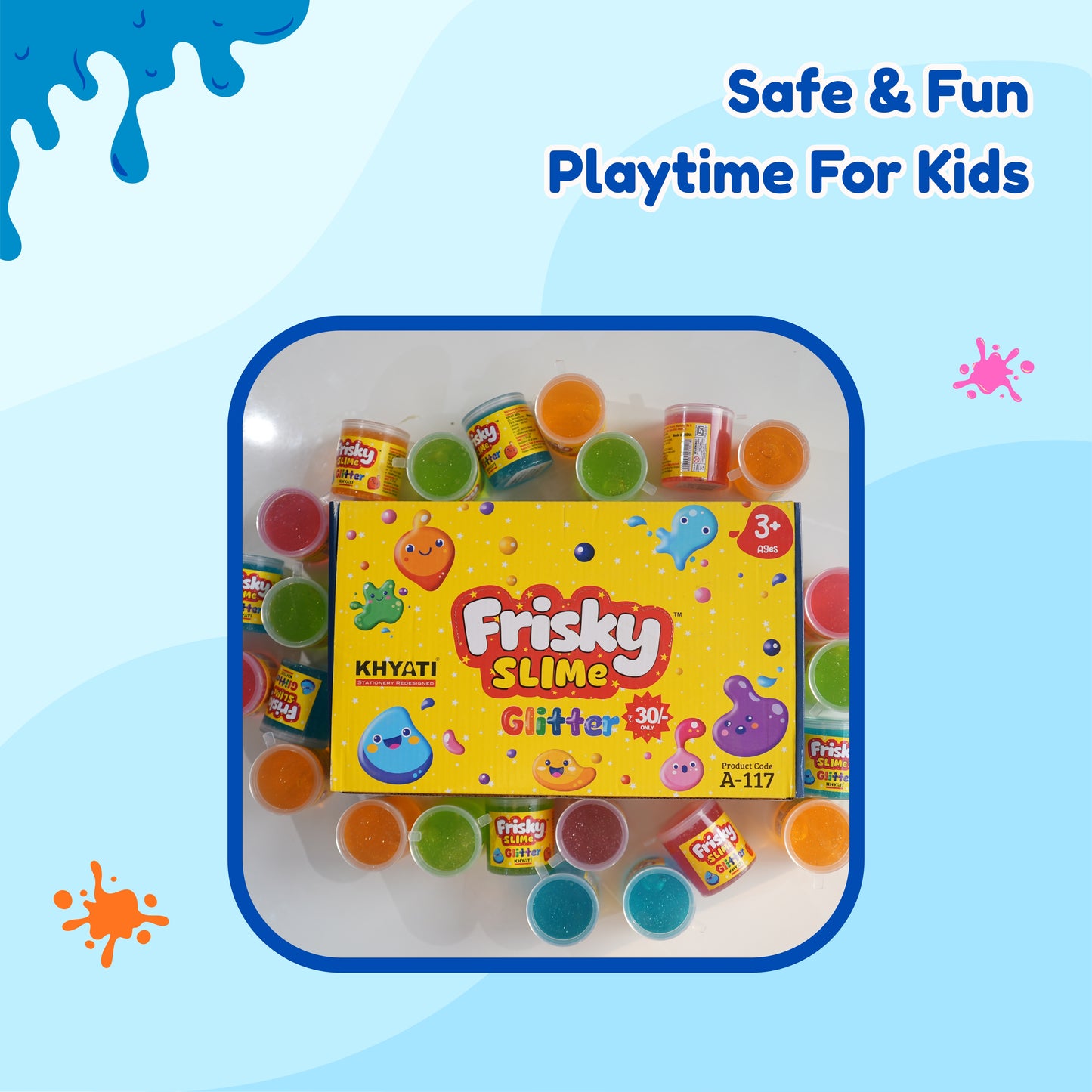 Frisky Glitter Slime