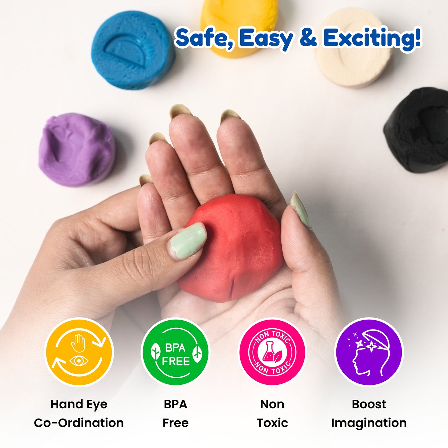 Frisky Dough 12 Colours Set