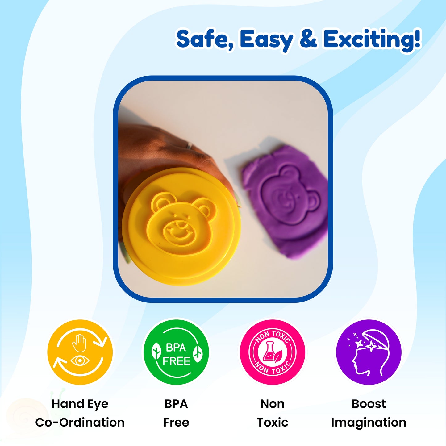 Frisky Dough in Container * 6 Container Set