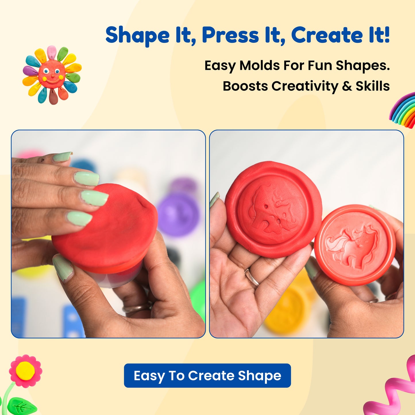 Frisky Dough 12 Colours Set