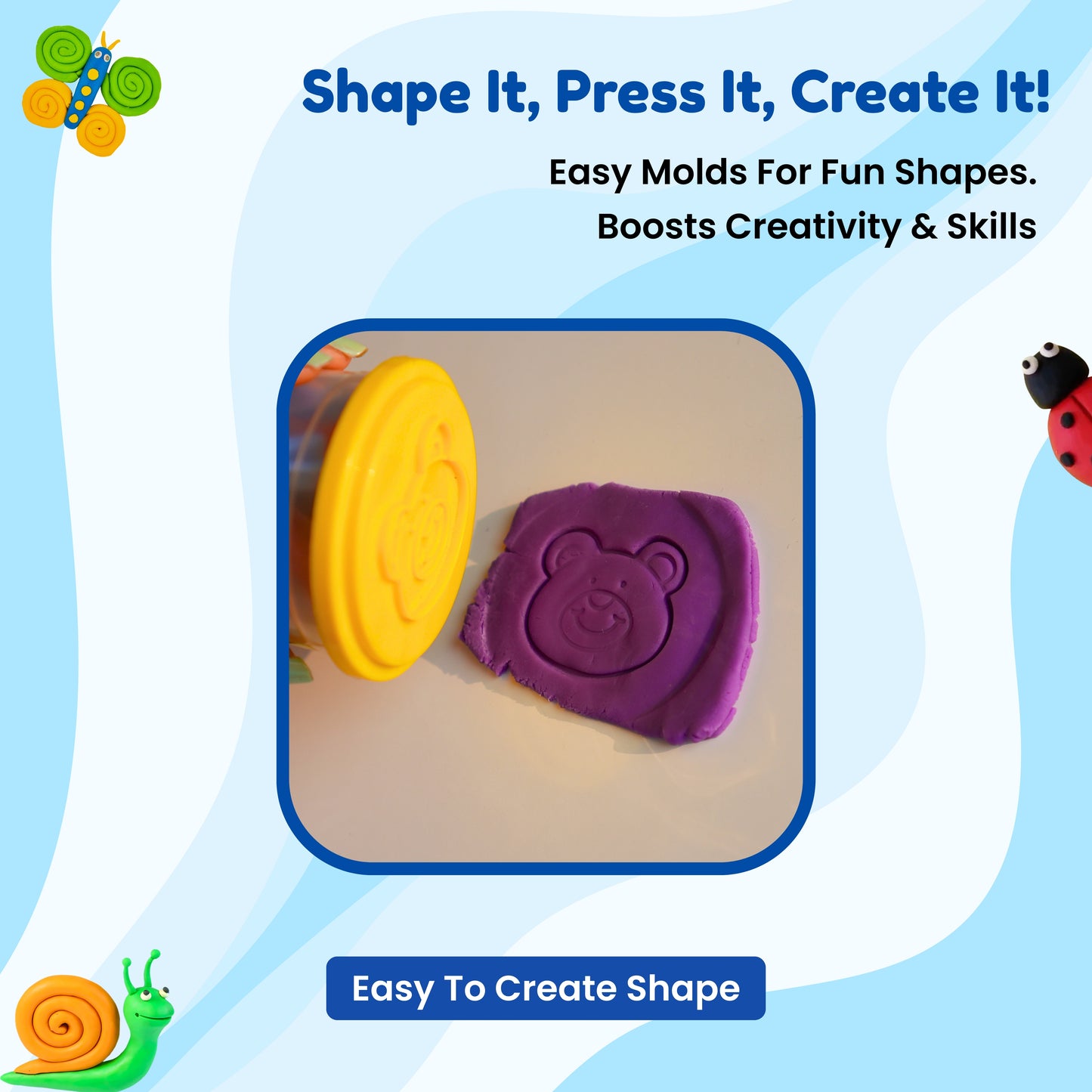 Frisky Dough in Container * 6 Container Set