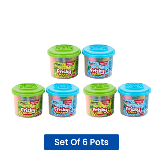 Frisky Dough in Container * 6 Container Set