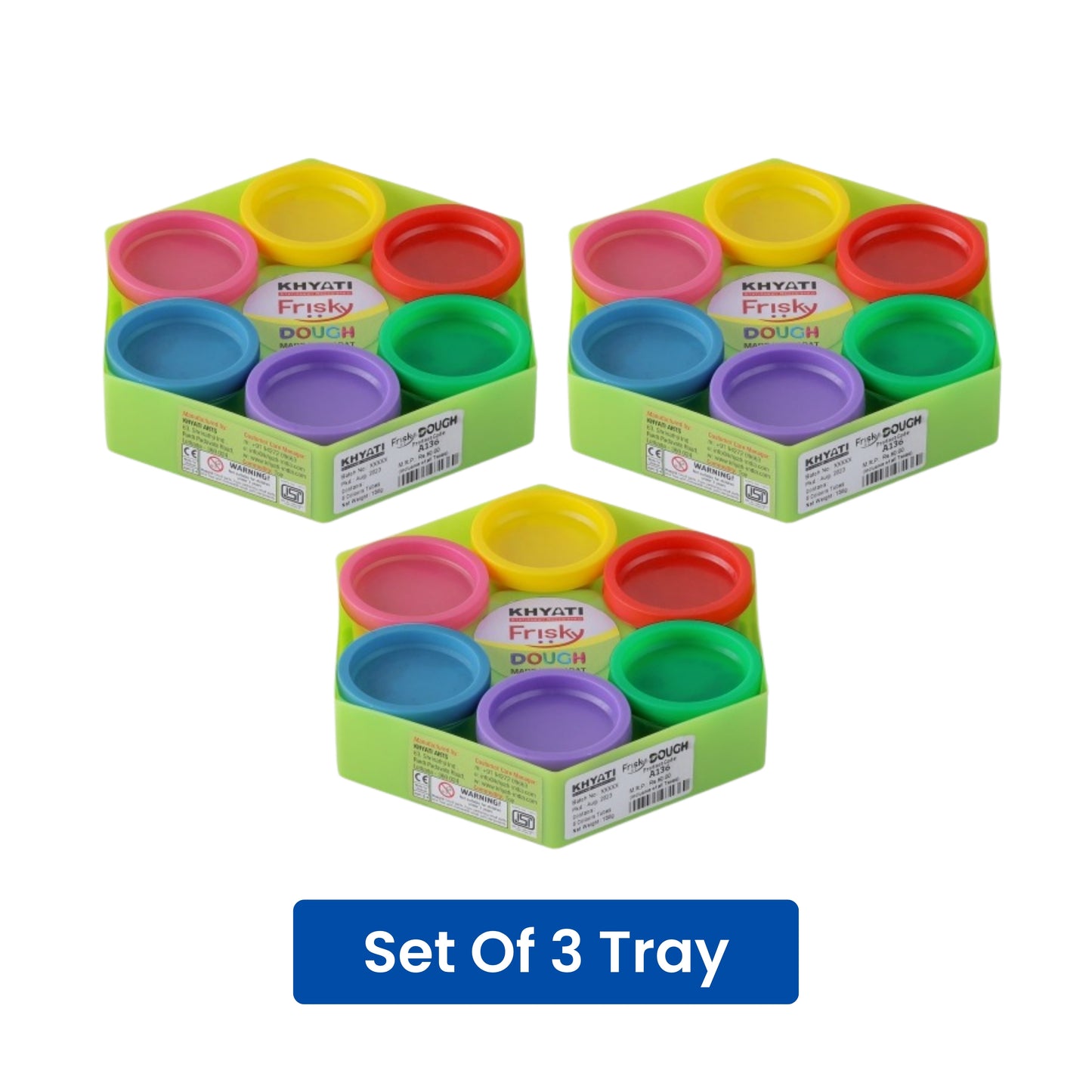 Frisky Dough in Hexa Tray * 3 Trays